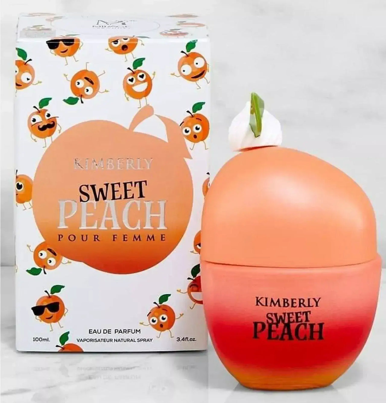 Kimberly Sweet Peach Eau de Parfum Spray for Women | 3.4 oz | Zipmar