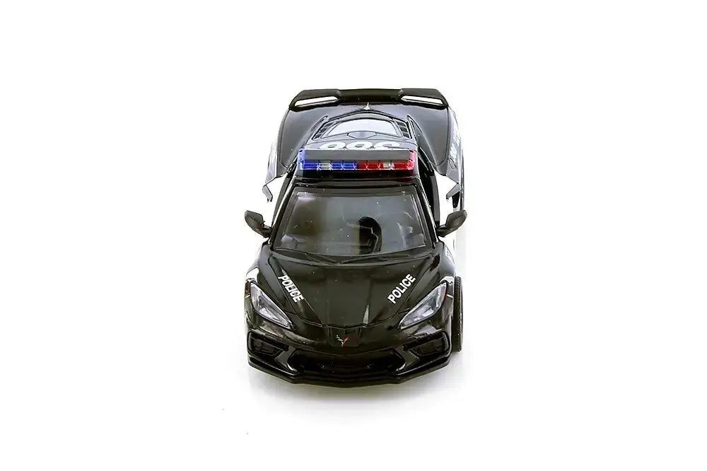 Shop Kinsmart Corvette C8 Police Diecast 1:36 in US | Toy Car | Zipmar