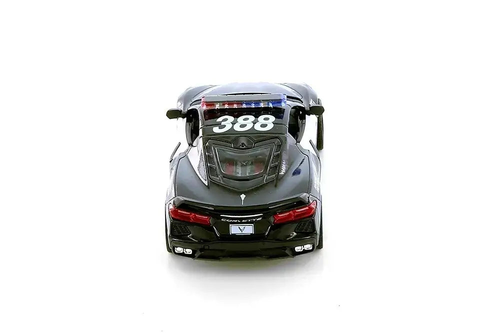 Shop Kinsmart Corvette C8 Police Diecast 1:36 in US | Toy Car | Zipmar