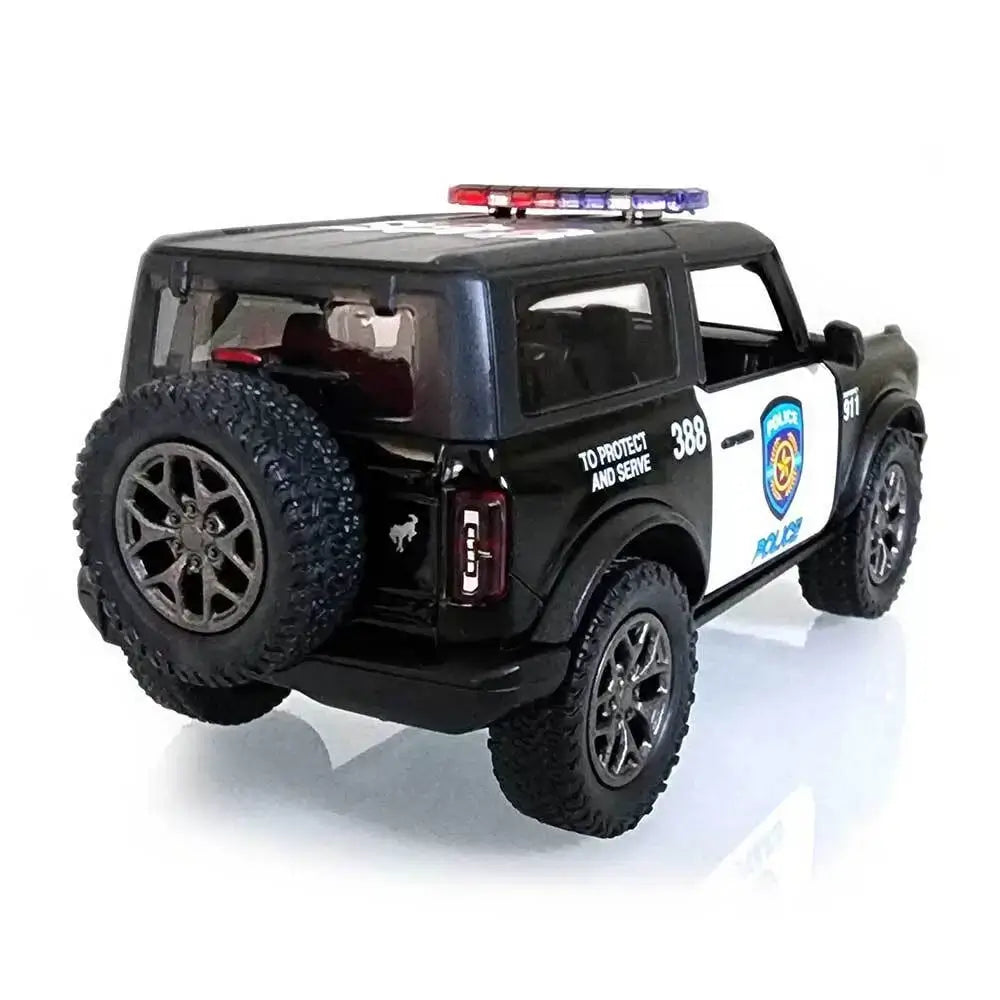 Buy Kinsmart 2022 Ford Bronco Police Die-Cast 5" | Toy Cars for Kids | Zipmar 