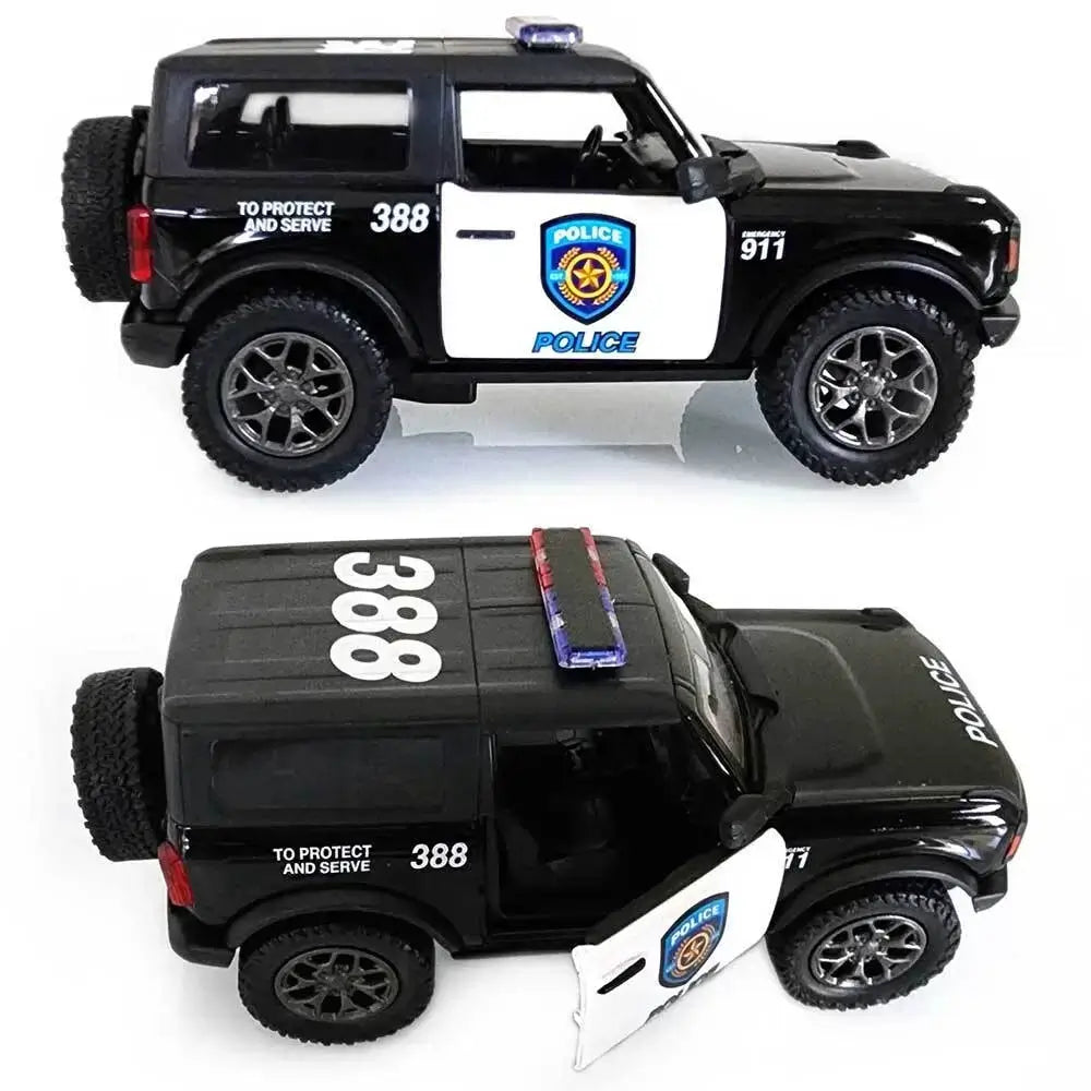 Buy Kinsmart 2022 Ford Bronco Police Die-Cast 5" | Toy Cars for Kids | Zipmar 