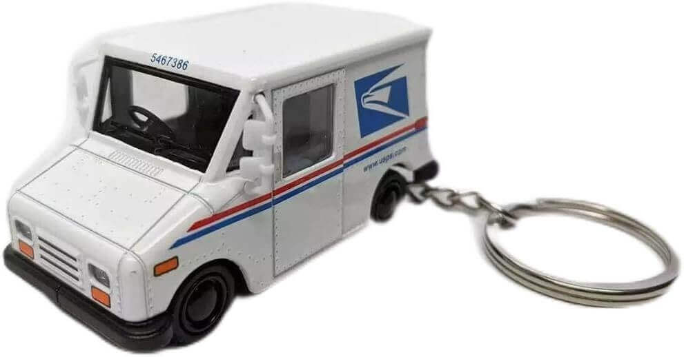 Buy USPS Grumman LLV Die-Cast Keychain 1:72 | Postal Vehicle | Zipmar