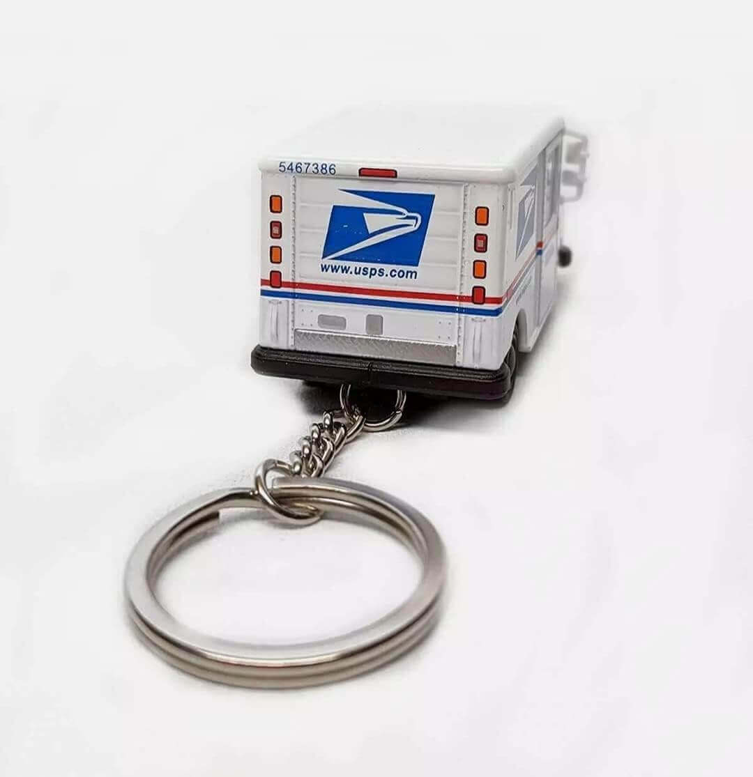 Buy USPS Grumman LLV Die-Cast Keychain 1:72 | Postal Vehicle | Zipmar
