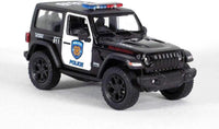 Thumbnail for Shop Kinsmart Jeep Wrangler Rubicon Police 1:34 | Kids Toy | Zipmar 