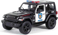 Thumbnail for Shop Kinsmart Jeep Wrangler Rubicon Police 1:34 | Kids Toy | Zipmar 
