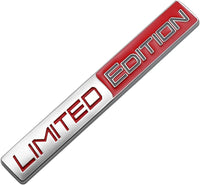 Thumbnail for Limited Edition Chrome Red 3D Emblem Badge | Car Trunk & Fender Decal | Zipmar
