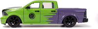 Thumbnail for Buy Marvel Hulk 1:24 Die Cast Dodge Ram & Figure | Online in USA |Toy Cars for Kids | Zipmar 