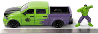 Thumbnail for Buy Marvel Hulk 1:24 Die Cast Dodge Ram & Figure | Online in USA |Toy Cars for Kids | Zipmar 
