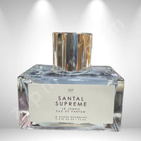 Thumbnail for Perfume bottle labeled 'Santal Supreme' on a white background