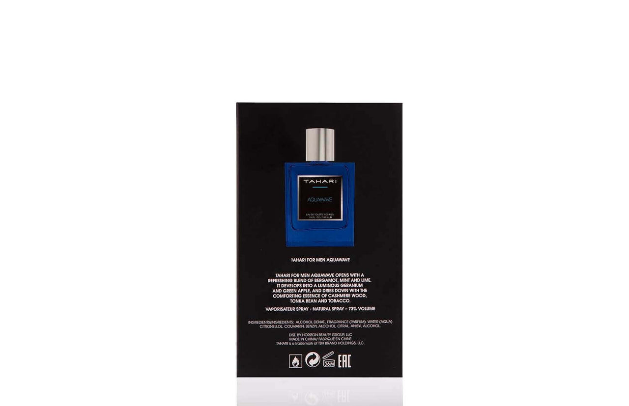 Shop TAHARI Aquawave Eau de Toilette 3.4 oz in USA |  Most Popular Fragrance for Men | Zipmar