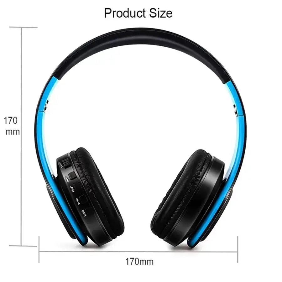 Wireless Bluetooth Headphones | Noise Cancelling Headset with Mic | Zipmar