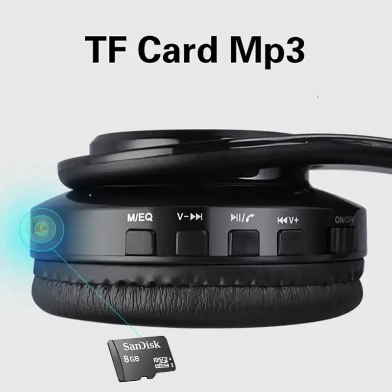 Wireless Bluetooth Headphones | Noise Cancelling Headset with Mic | Zipmar