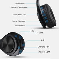Thumbnail for Wireless Bluetooth Headphones | Noise Cancelling Headset with Mic | Zipmar
