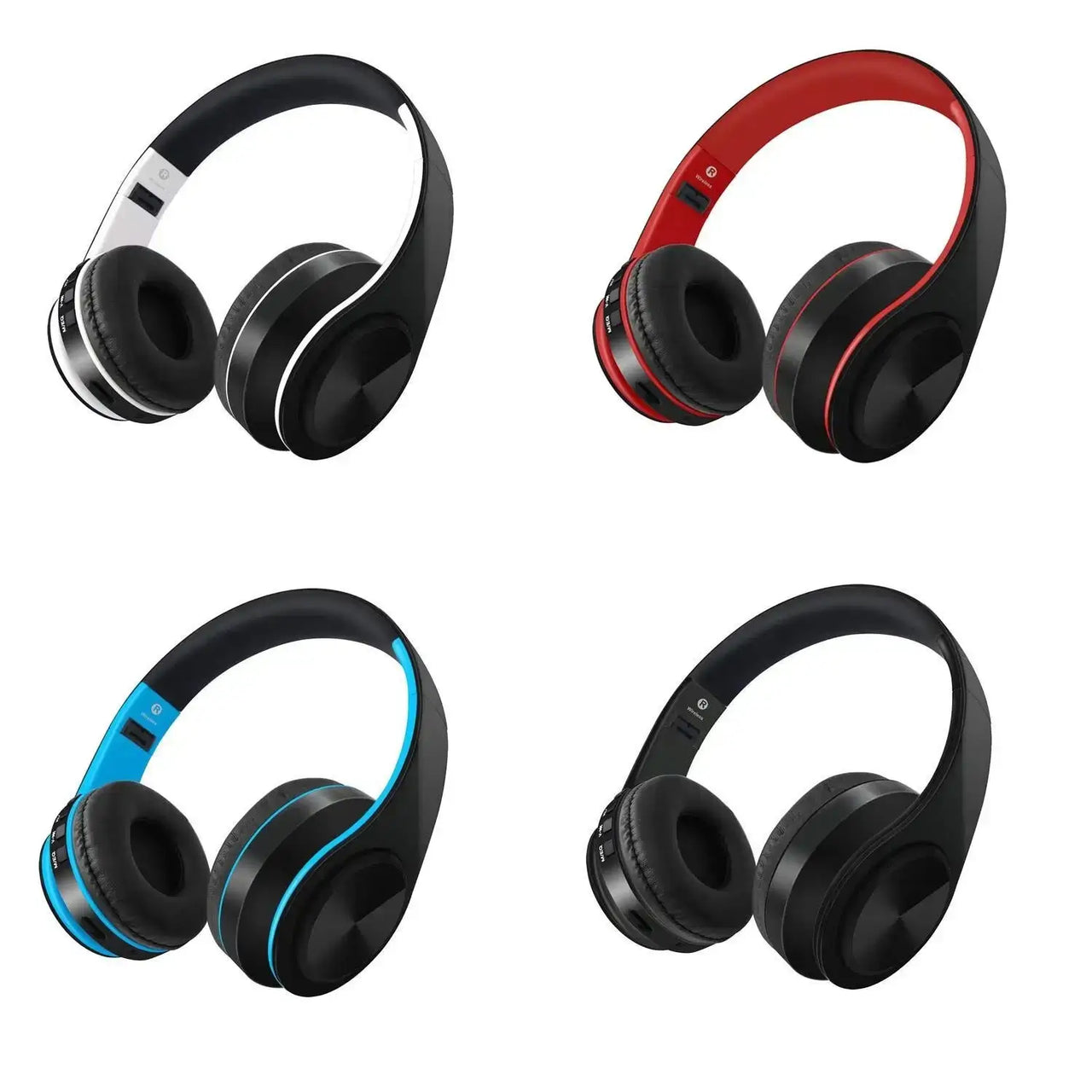 Wireless Bluetooth Headphones | Noise Cancelling Headset with Mic | Zipmar