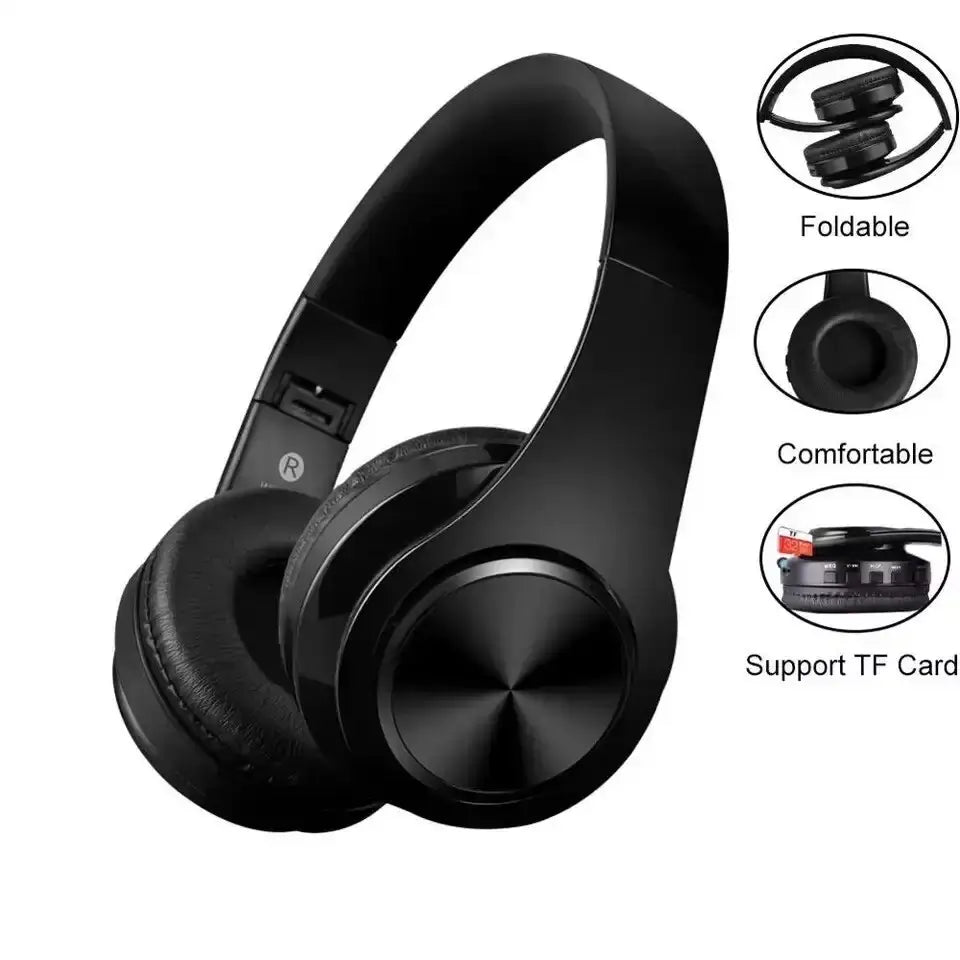 Wireless Bluetooth Headphones | Noise Cancelling Headset with Mic | Zipmar