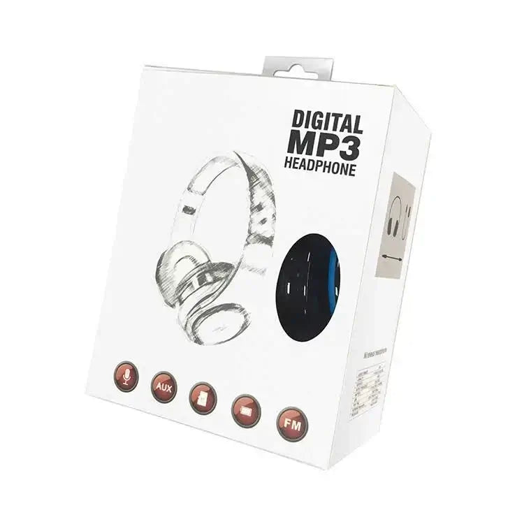 Wireless Bluetooth Headphones | Noise Cancelling Headset with Mic | Zipmar