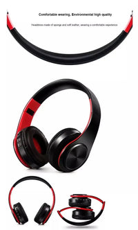 Thumbnail for Wireless Bluetooth Headphones | Noise Cancelling Headset with Mic | Zipmar