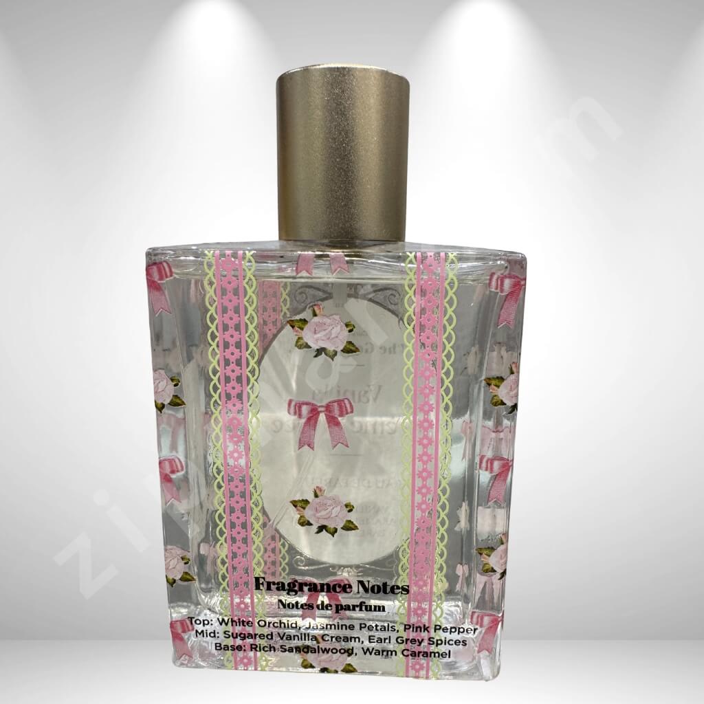 Women’s gourmand fragrance with vanilla, caramel and sandalwood 100ml spay