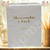 Thumbnail for Abercrombie and Fitch Away Eau de Parfum for Women 30 mL pale grey woodgrain box sealed in shrink wrap