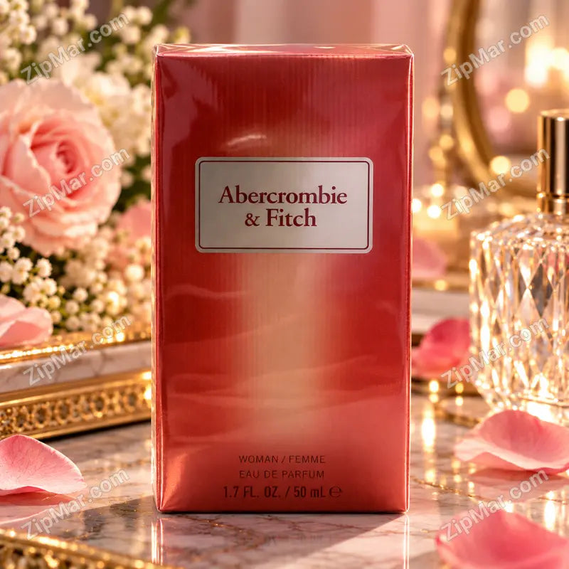 Abercrombie and Fitch Woman Femme Eau de Parfum 1.7 fl oz 50 mL red gradient box front sealed in shrink wrap