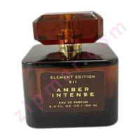 Thumbnail for Amber Intense perfume bottle with a gold cap on a white background