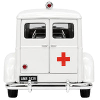 Thumbnail for American Heritage Models 1937 Studebaker Ambulance white diecast 1:43 rear doors red cross
