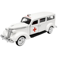 Thumbnail for American Heritage Models 1937 Studebaker Ambulance white diecast 1:43 three quarter front