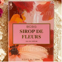 Thumbnail for Front sealed package of BCBG Sirop De Fleurs 100 ml spray