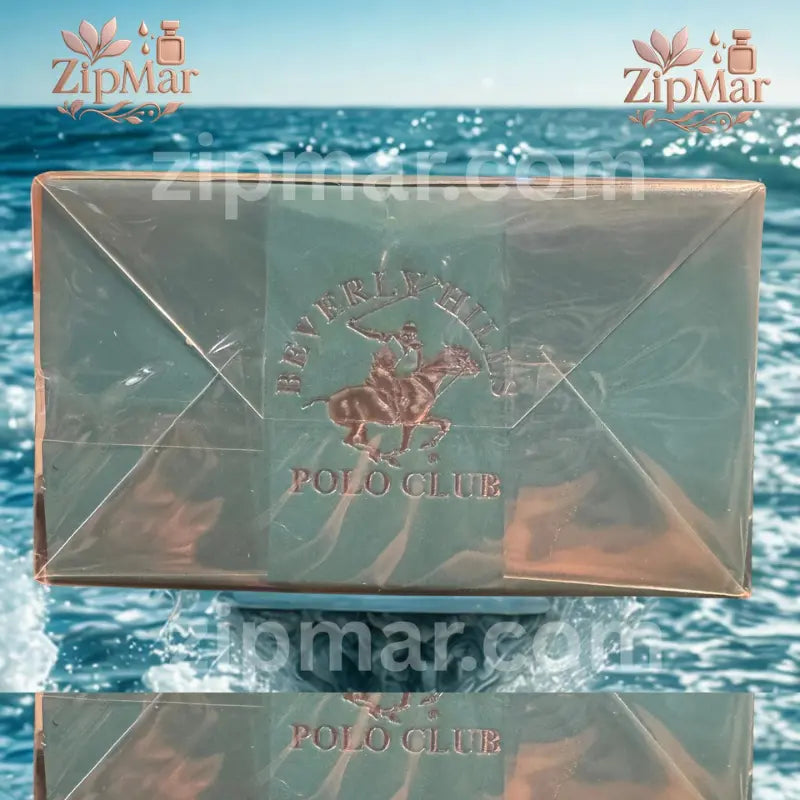 Top view of sealed packaging for Beverly Hills Polo Club Oceanic Rush EDP