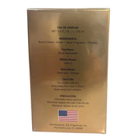 Thumbnail for Back of Beverly Hills Polo Club Saffron Oud Eau de Parfum box with fragrance information and details.