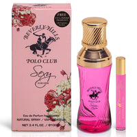 Thumbnail for Beverly Hills Polo Club Sexy for Her Eau de Parfum 3.4 oz bottle and box, plus free rollerball