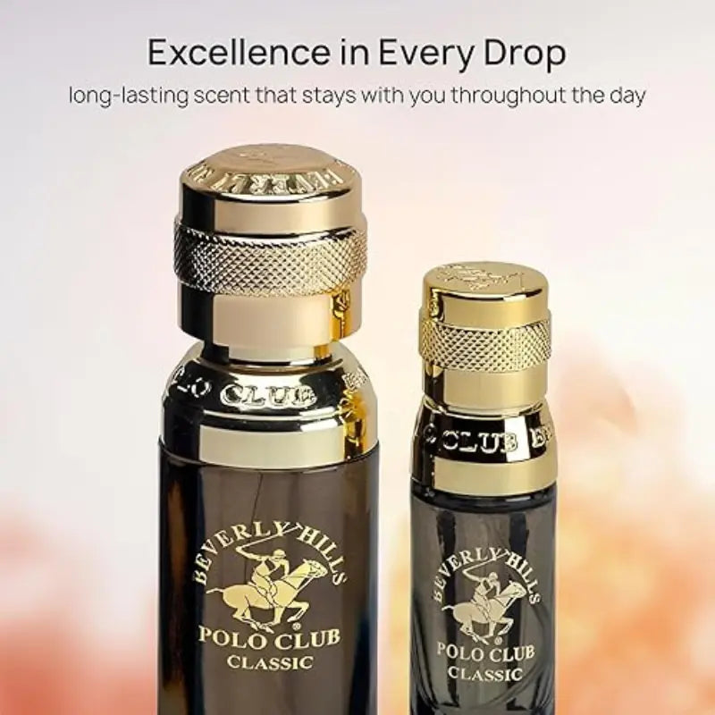 Beverly Hills Polo Club Classic Eau de Toilette for men, a timeless and alluring professional fragrance.