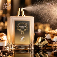 Thumbnail for Beverly Hills Polo Club Marshmallow S'mores Eau de Parfum 3.4 oz being sprayed with toasted marshmallows and chocolate