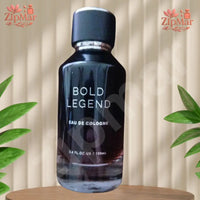 Thumbnail for Bold Legend Eau de Cologne 3.4 fl oz 100 mL dark glass bottle with black cap and silver collar