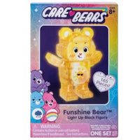 Thumbnail for Care Bears Funshine Bear Light Up Block Figure front box view