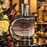 Thumbnail for Contra Pharos Royal Edition Eau de Parfum 100ml for men bottle close up with the crest, name and silver cap