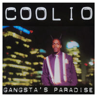 Thumbnail for Coolio Gangsta's Paradise double vinyl LP front cover featuring Coolio against city skyline Tommy Boy Music