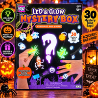 Thumbnail for Crazy Fun LED and Glow Mystery Box Halloween edition front cover packaging alternate file