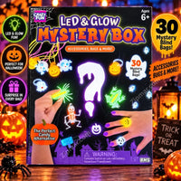 Thumbnail for Crazy Fun LED and Glow Mystery Box Halloween edition front cover packaging
