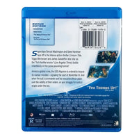 Thumbnail for Crimson Tide 1995 Blu-ray back cover showing bonus extras cast credits audio specs and Hollywood Pictures branding