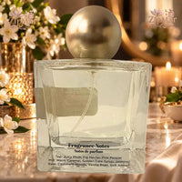 Thumbnail for Back view of Curations By The Good Scent Caramel Date Eau De Parfum showing fragrance notes