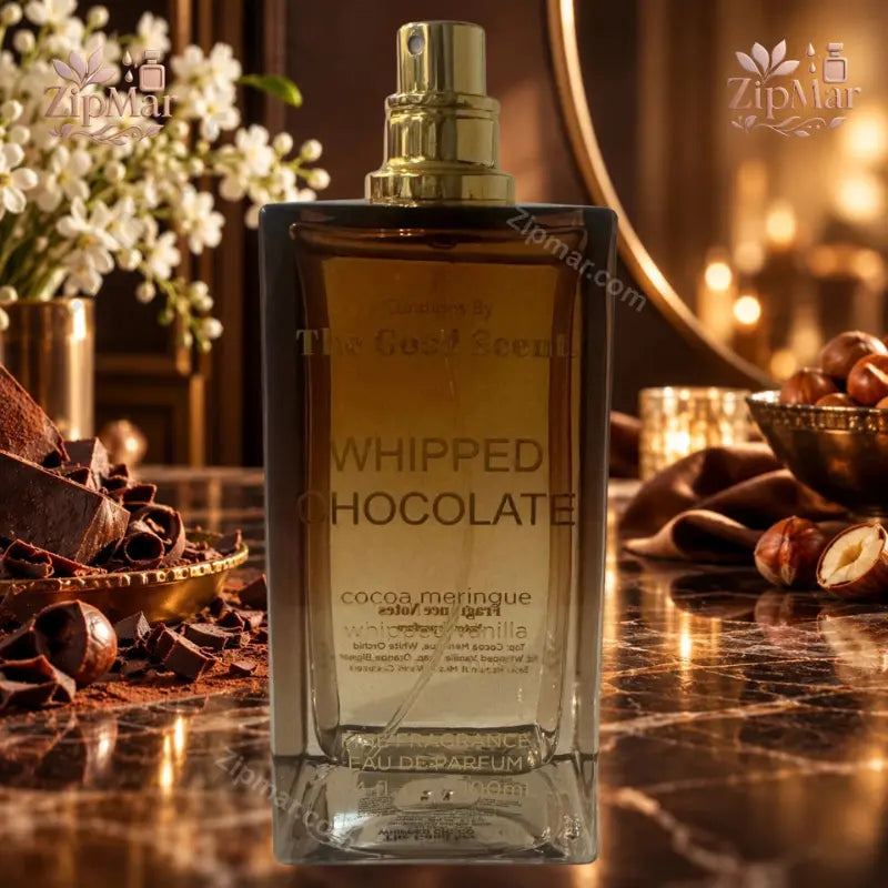 Curations By The Good Scent Whipped Chocolate Eau De Parfum bottle with atomizer cap removed
