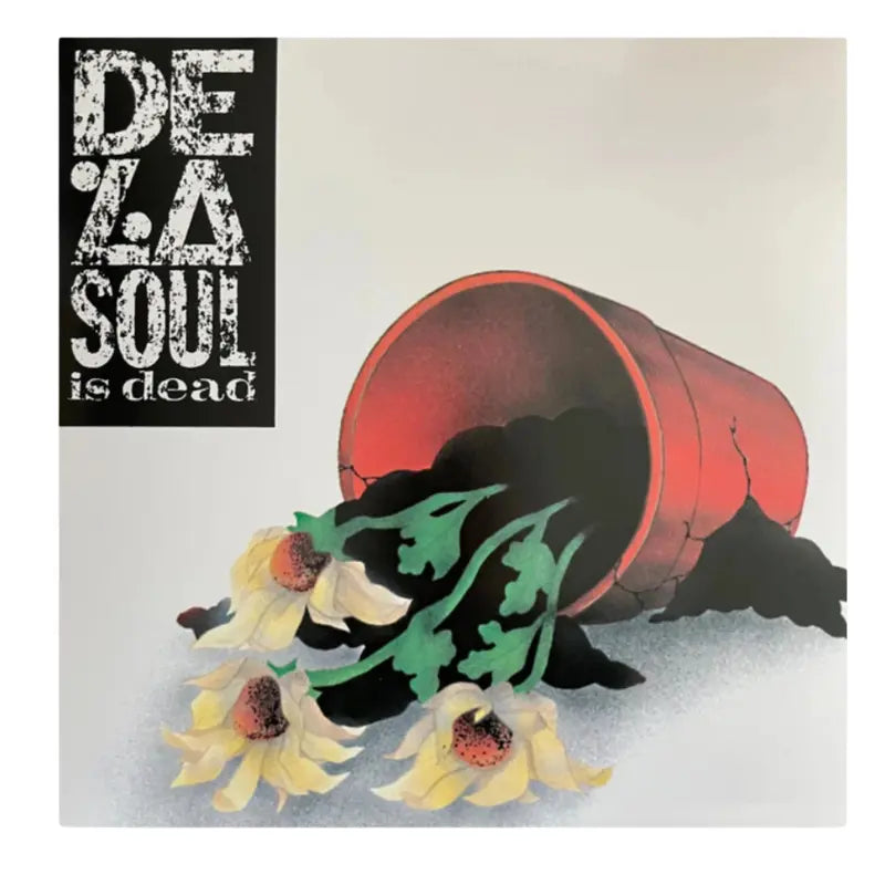 De La Soul is Dead Vinyl Front Cover with iconic flower pot design.