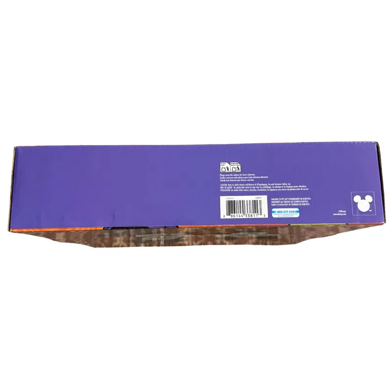 Bottom of packaging box displaying barcode (UPC 886144338113) and item numbers