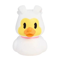 Thumbnail for Close-up front view of Jack Skellington duck figure from Disney Duckalooz Halloween set