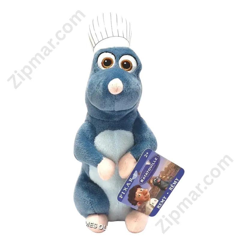 Disney Pixar Ratatouille Remy Plush Stuffed Animal with Hang Tag Ages 2 and Up