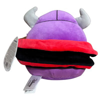 Thumbnail for Back view of the 8-inch Disney Pixar Zurg Squishmallows plush toy showing the red and black cape detail and hanging tags.