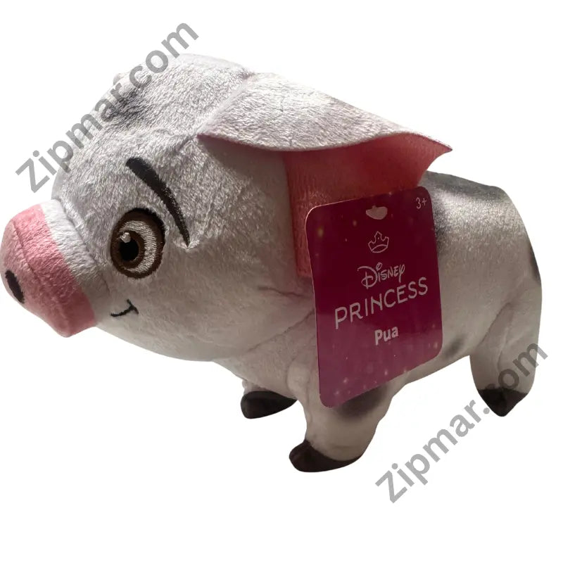 Disney Princess Pua plush from Moana side view with Disney Princess hang tag”