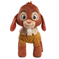 Thumbnail for Disney Wish Valentino goat character plush front standing view with embroidered eyes and chin beard