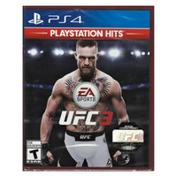 Thumbnail for EA Sports UFC 3 PS4 PlayStation Hits Edition front cover with UFC fighter and EA Sports branding official licensed product